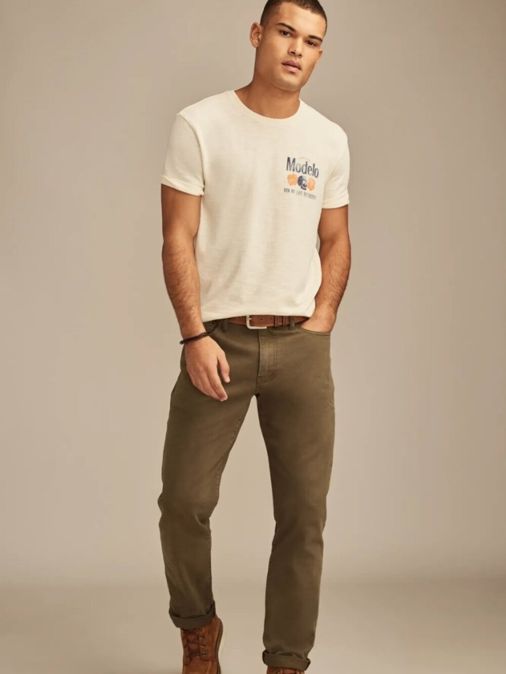 Lucky Brand Straight Fit Athletic Jeans (Style 410)